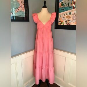 Modcloth Notes of Grace Maxi Dress Sz L